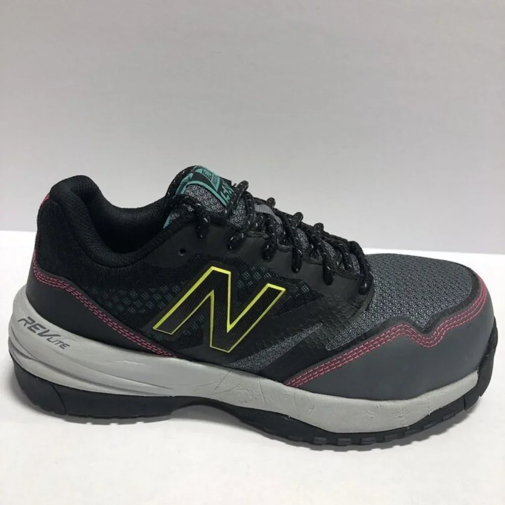 New Balance Women’s 589V1, Gray Composite Toe Shoes, Size 6.5D